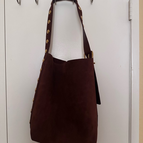 The Essential Bucket Tote Madewell NWT Color Soft Mahogany - Picture 14 of 15